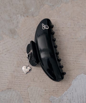 Chico(チコ) ハートチャーム付きヘアクリップ