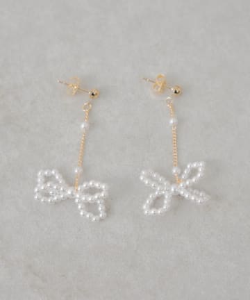 Chico(チコ) リボンパールピアス