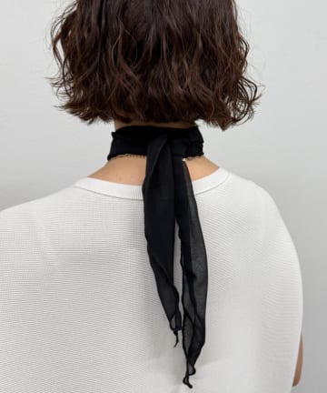 LOUNGEDRESS(ラウンジドレス) 【GALENA/ガレナ】シフォンツイリースカーフ