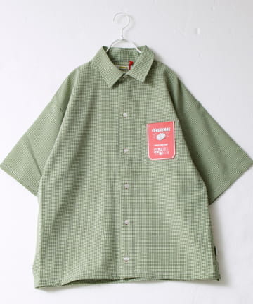 FREDY & GLOSTER(フレディ アンド グロスター) 【FREDYMAC/フレディマック】シアサッカーチェックS/Sシャツ