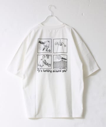 FREDY & GLOSTER(フレディ アンド グロスター) 【FREDYMAC/フレディマック】度詰め天竺オバケ刺繍TEE