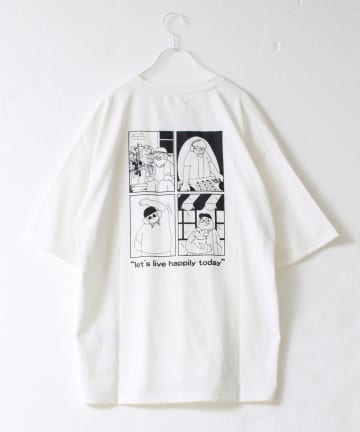 FREDY & GLOSTER(フレディ アンド グロスター) 【FREDYMAC/フレディマック】度詰め天竺オジサン刺繍TEE