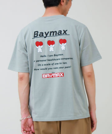 FREDY & GLOSTER(フレディ アンド グロスター) 【ユニセックスで着れる】ベイマックス＆スティッチ バックプリントＴ