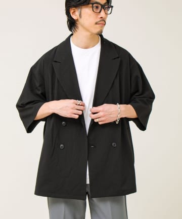 FREDY & GLOSTER(フレディ アンド グロスター) ルーズシルエット ダブルジャケット