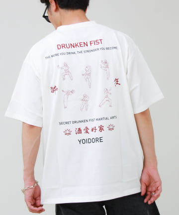 FREDY & GLOSTER(フレディ アンド グロスター) 【YOIDORE/ヨイドレ】よいどれ拳法TEE