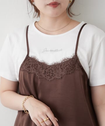 Remind me and forever(リマインドミーアンドフォーエバー) プレート付ロゴＴシャツ