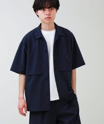 FREDY & GLOSTER(フレディ アンド グロスター) 【COOLMAX/セットアップ着用可能】ポリトロS/Sシャツ
