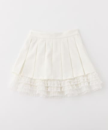 one after another NICE CLAUP(ワンアフターアナザー ナイスクラップ) ドッキングプリーツミニスカート