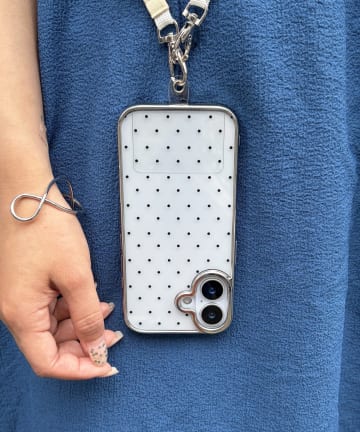 Lattice(ラティス) クリアドットスマホケース(iPhone17)