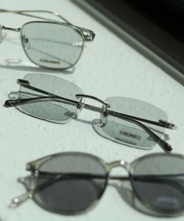 NOLLEY'S(ノーリーズ) リムレススクエアレンズサングラス