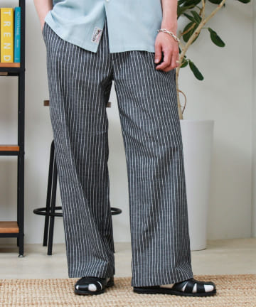 FREDY & GLOSTER(フレディ アンド グロスター) 【GEVACO/ゲバコ】コットンリネンイージーパンツ