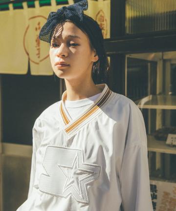 Kastane×STARTER Vプルオーバー