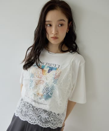 DISCOAT(ディスコート) 【Noka】アートTシャツ