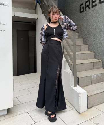 Remind me and forever(リマインドミーアンドフォーエバー) 【Mavie..7】《スカートS，Mサイズ展開》SETビスチェ+マーメイドスカート