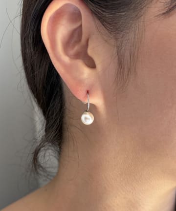 Lattice(ラティス) ＜ステンレス＞パールピアス