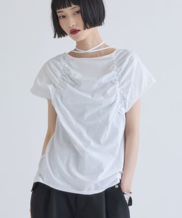 Lui's(ルイス) シャーリングホルダーネックプルオーバー