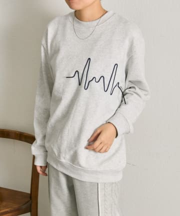 OUTLET(アウトレット) 【ear PAPILLONNER】コードスウェット【SUM1 STYLE】