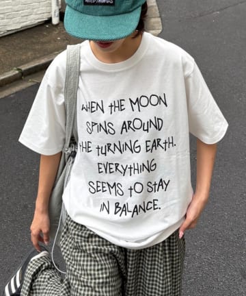 CIAOPANIC TYPY(チャオパニックティピー) 【WEB限定】【UNISEX】手書きメッセージロゴTEE