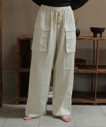 Kastane(カスタネ) 【CINAMOD】 BIG POCKET CARGO PANTS