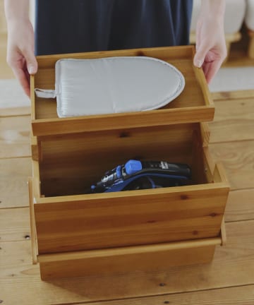 salut!(サリュ) 《WEB限定商品》アイロン収納ボックス