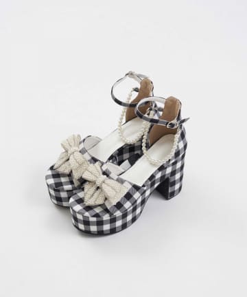 Belle Charme(ベルシャルム) Pearl Charm Sandals