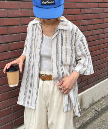 CIAOPANIC TYPY(チャオパニックティピー) 【AMALFI】ストライプシャツ
