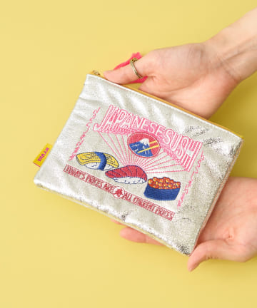 BIRTHDAY BAR(バースデイバー) 【MYUUA】JAPAN寿司シルバーポーチ