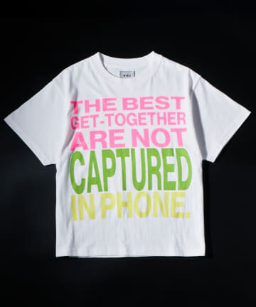 WHO’S WHO gallery(フーズフーギャラリー) メッセージTEE