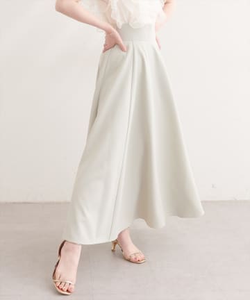 natural couture(ナチュラルクチュール) ハイウエストサーキュラースカート
