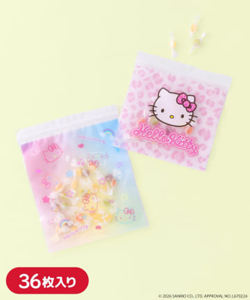 3COINS(スリーコインズ) ジップバッグ／HELLO KITTY