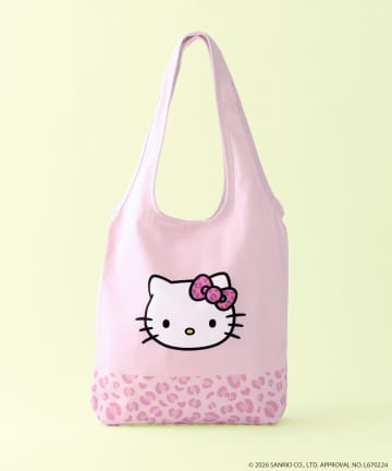 3COINS(スリーコインズ) マルシェバッグ／HELLO KITTY