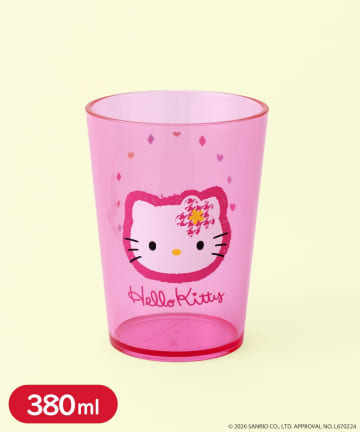 3COINS(スリーコインズ) プラコップ：380ml／HELLO KITTY