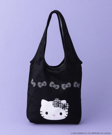 3COINS(スリーコインズ) マルシェバッグ／HELLO KITTY