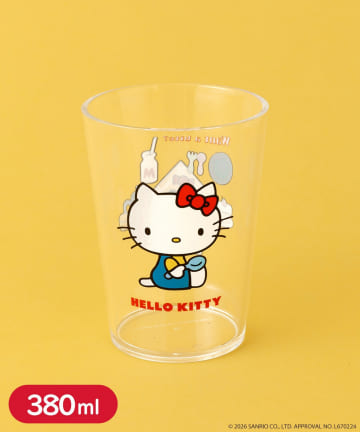 3COINS(スリーコインズ) プラコップ：380ml／HELLO KITTY
