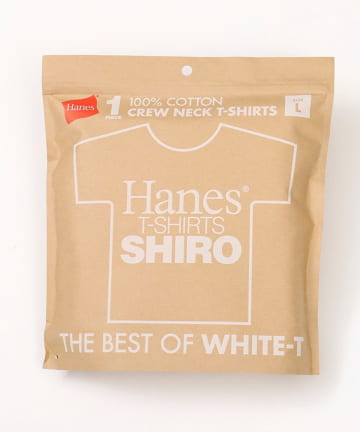FREDY & GLOSTER(フレディ アンド グロスター) 1P Hanes SHIRO クルーネックTシャツ