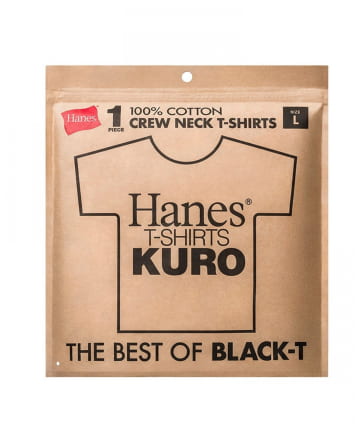 FREDY & GLOSTER(フレディ アンド グロスター) 1P Hanes KURO クルーネックTシャツ