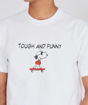 FREDY & GLOSTER(フレディ アンド グロスター) PEANUTS×BEEFY-T クルーネックTシャツ