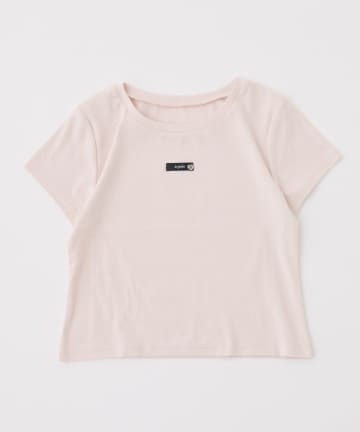 one after another NICE CLAUP(ワンアフターアナザー ナイスクラップ) ハートチャーム付きビジューコンパクトTee