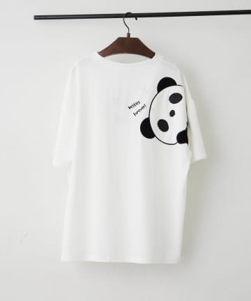 NICE CLAUP / OLIVE des OLIVE OUTLET(ナイスクラップ  / オリーブ デ オリーブ アウトレット) 【ANOTHER BRANCH】【人気シリーズ】アニマルショルダーTシャツ