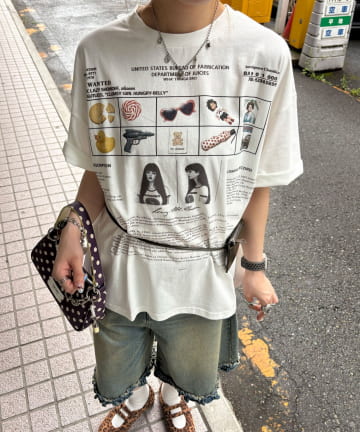 CIAOPANIC(チャオパニック) 【2サイズ展開】カワイイプリントTEE