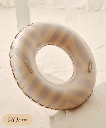 3COINS(スリーコインズ) 持ち手付浮き輪：90cm