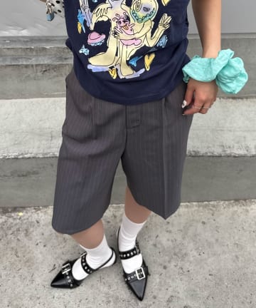 CIAOPANIC(チャオパニック) バタフライスタッズハーフパンツ