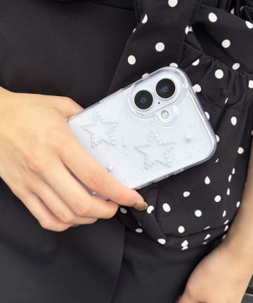 Lattice(ラティス) パールモチーフスマホケース(iPhone17)