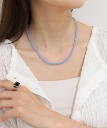FREDY & GLOSTER(フレディ アンド グロスター) カットビーズネックレス