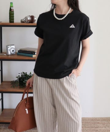 FREDY & GLOSTER(フレディ アンド グロスター) 【GEVACO/ゲバコ】リネンバスクTシャツ