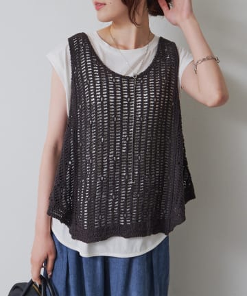 PUAL CE CIN(ピュアルセシン) レディースのベスト/ジレの商品一覧