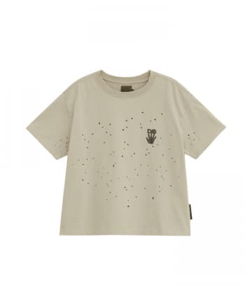 OUTLET(アウトレット) 【Ciaopanic】FINGERPRINT DEMAGED T-SH