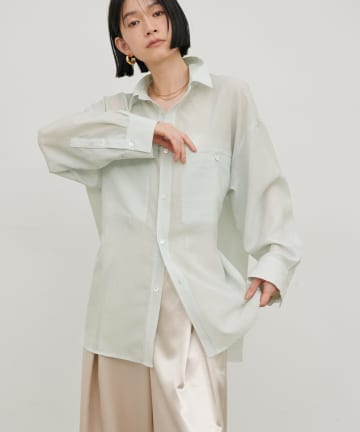LARUTA(ラルータ) シアーマルチWAYシャツ