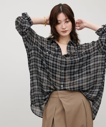 LARUTA(ラルータ) シアーマルチWAYシャツ