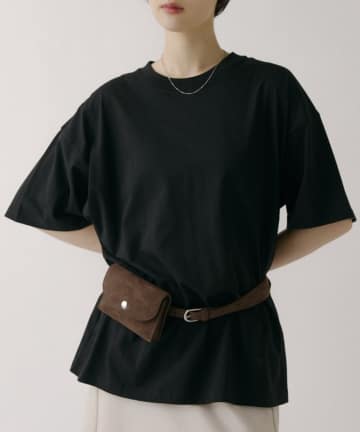 COLONY 2139(コロニー トゥーワンスリーナイン) 【MOTION】汗じみ防止刺繍ボーイフレンドTシャツ